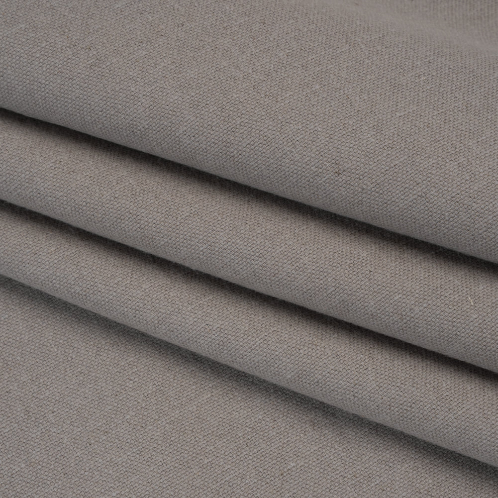 Double Wide Brushed Cotton and Linen Woven - Smoke - British Imported - Joann Fabrics