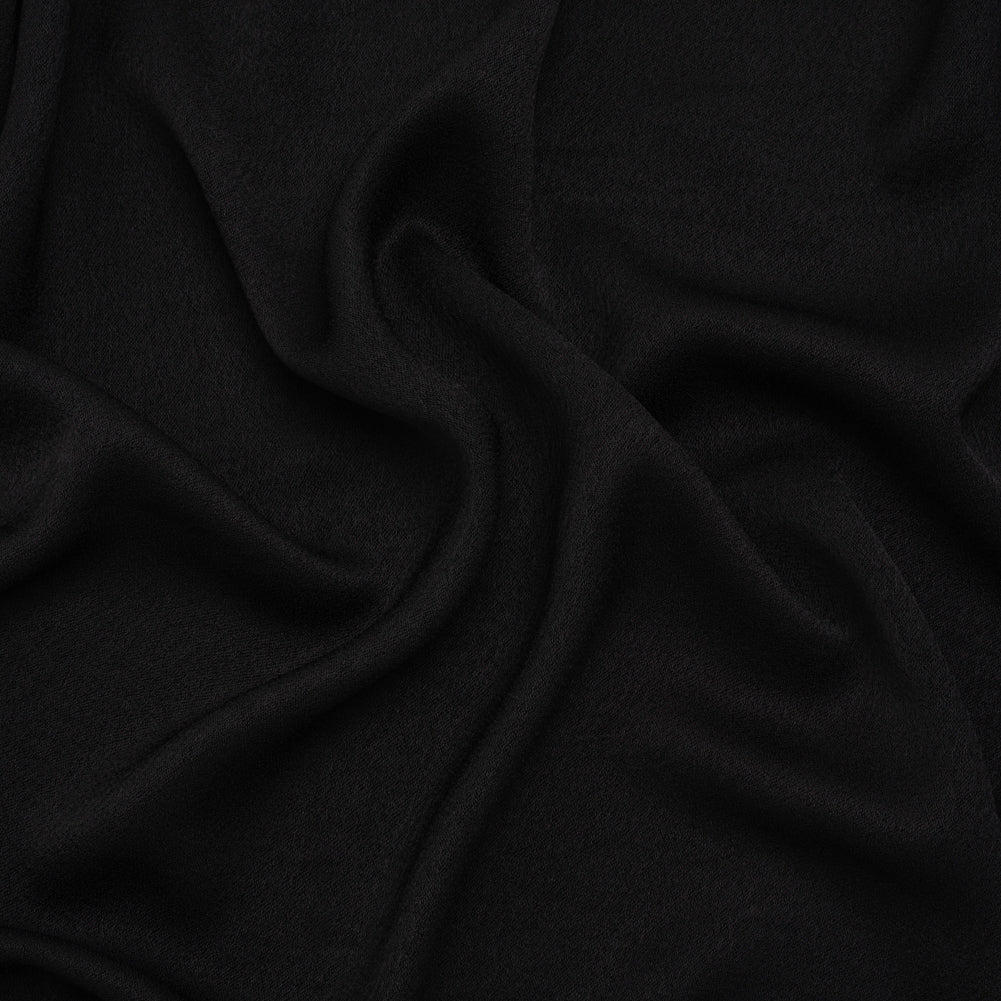 Polyester Crepe Back Satin - Black - Joann Fabrics