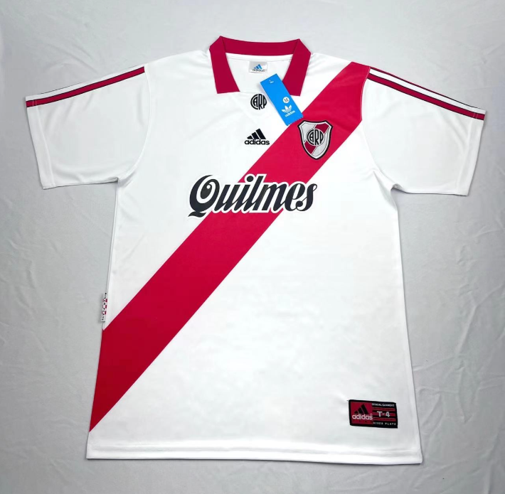 1998/1999 Retro River Plate Home Football Jersey 1:1 Thai Quality