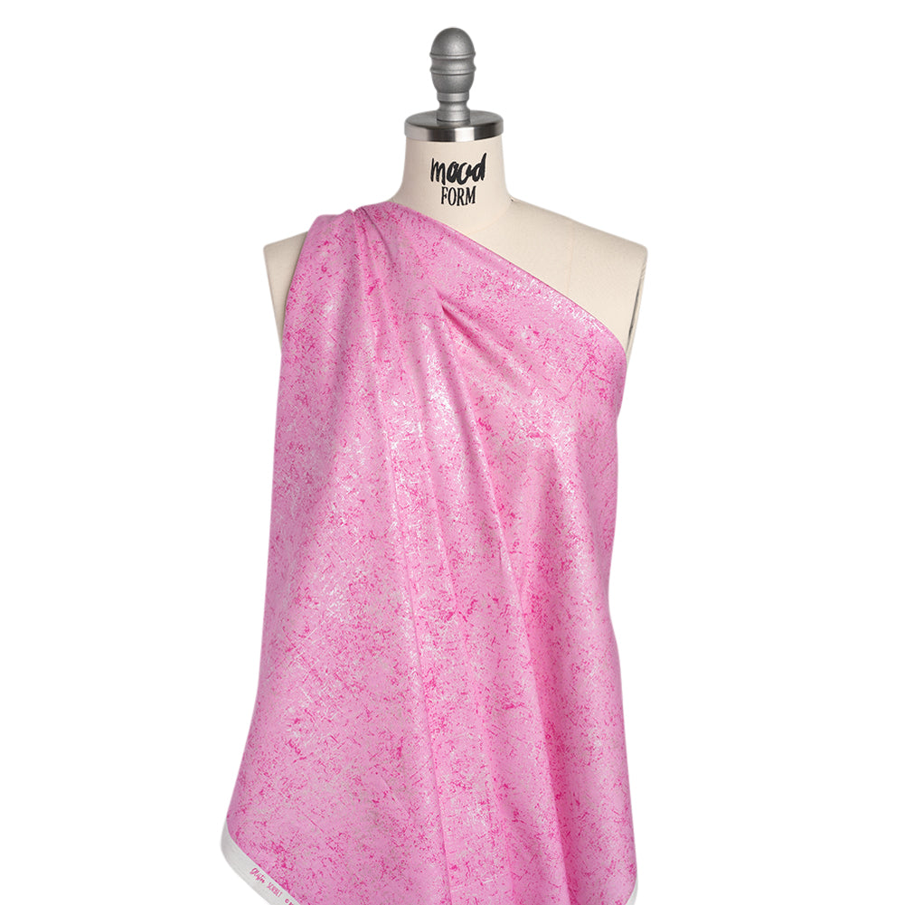 Pearl Finish Quilting Cotton by Patrick Lose for Northcott - Raspberry Sorbet Textural Abstract - Glisten Collection - Joann Fabrics