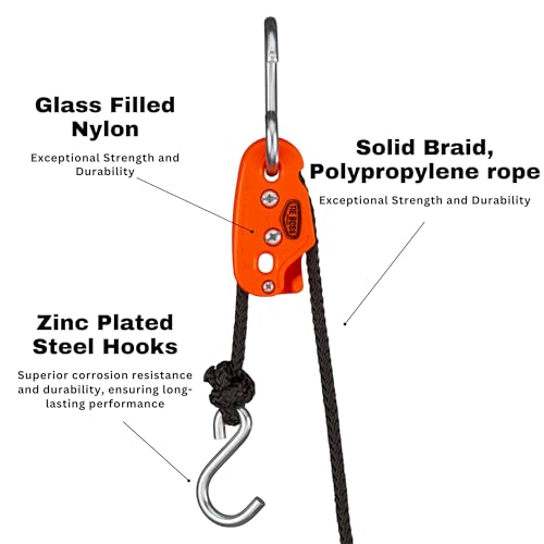 Wire Rope Boss Tie Boss - 1/4 Inch, Medium Duty, (150 lbs Working Load Limit), Weather ...