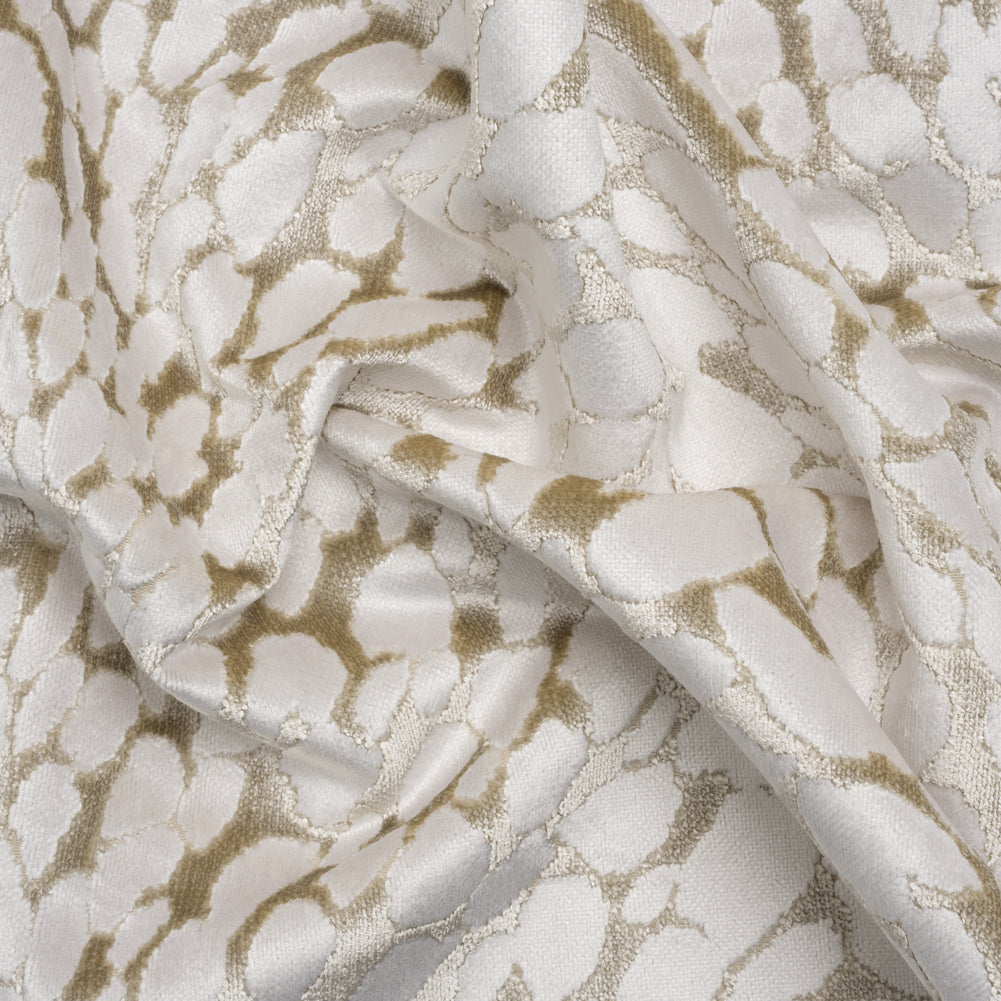 Sandstone Animal Spots Textured Chenille Jacquard - Joann Fabrics