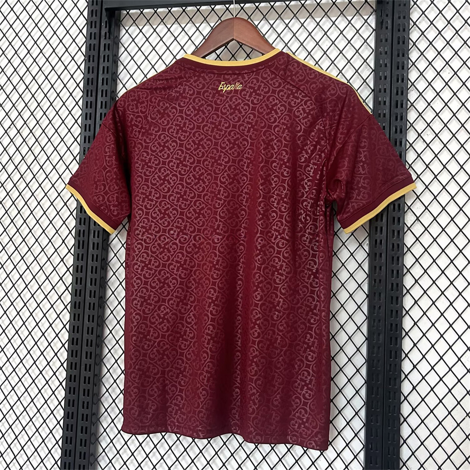 Spain 2026 Trefoil Maroon Special Jersey - Fans Version - UnitedFutballJersey