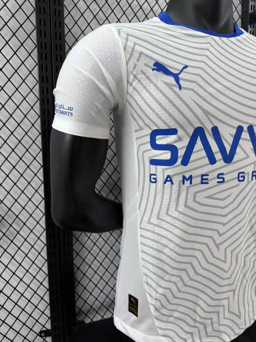 2024/2025 Player Version Al-Hilal Saudi Away Football Shirt 1:1 Thai Quality