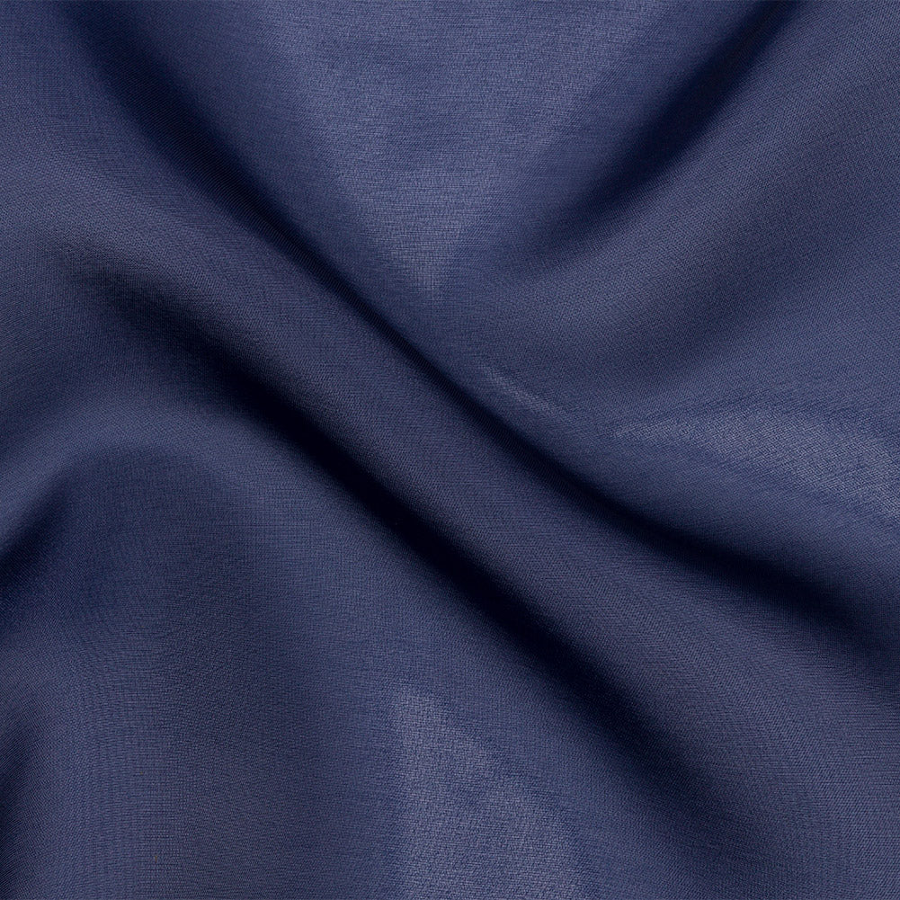 Polyester Twill Organdy - Shimmering Navy - Quinn Collection - Joann Fabrics