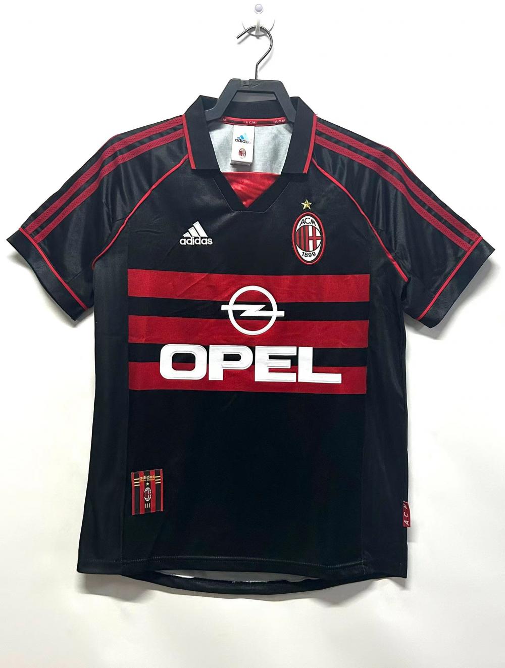 1998-1999 Retro AC Milan Third Away Football Shirt 1:1 Thai Quality