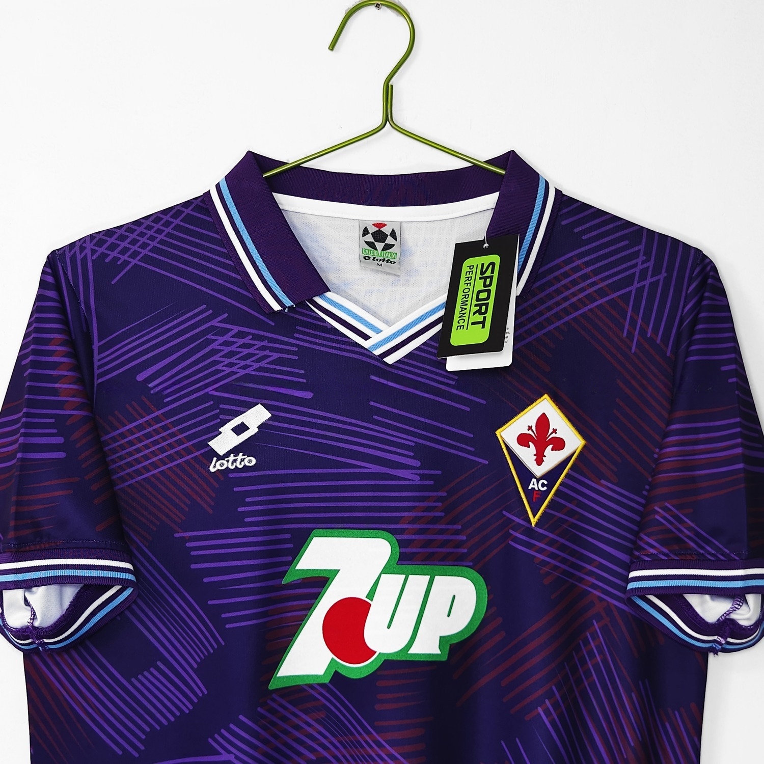 Retro Fiorentina 1992-93 Home Jersey - UnitedFutballJersey