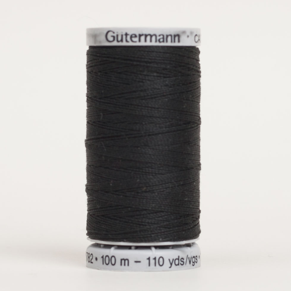 Gutermann Extra Strong Thread 100m - 000 Black - Joann Fabrics
