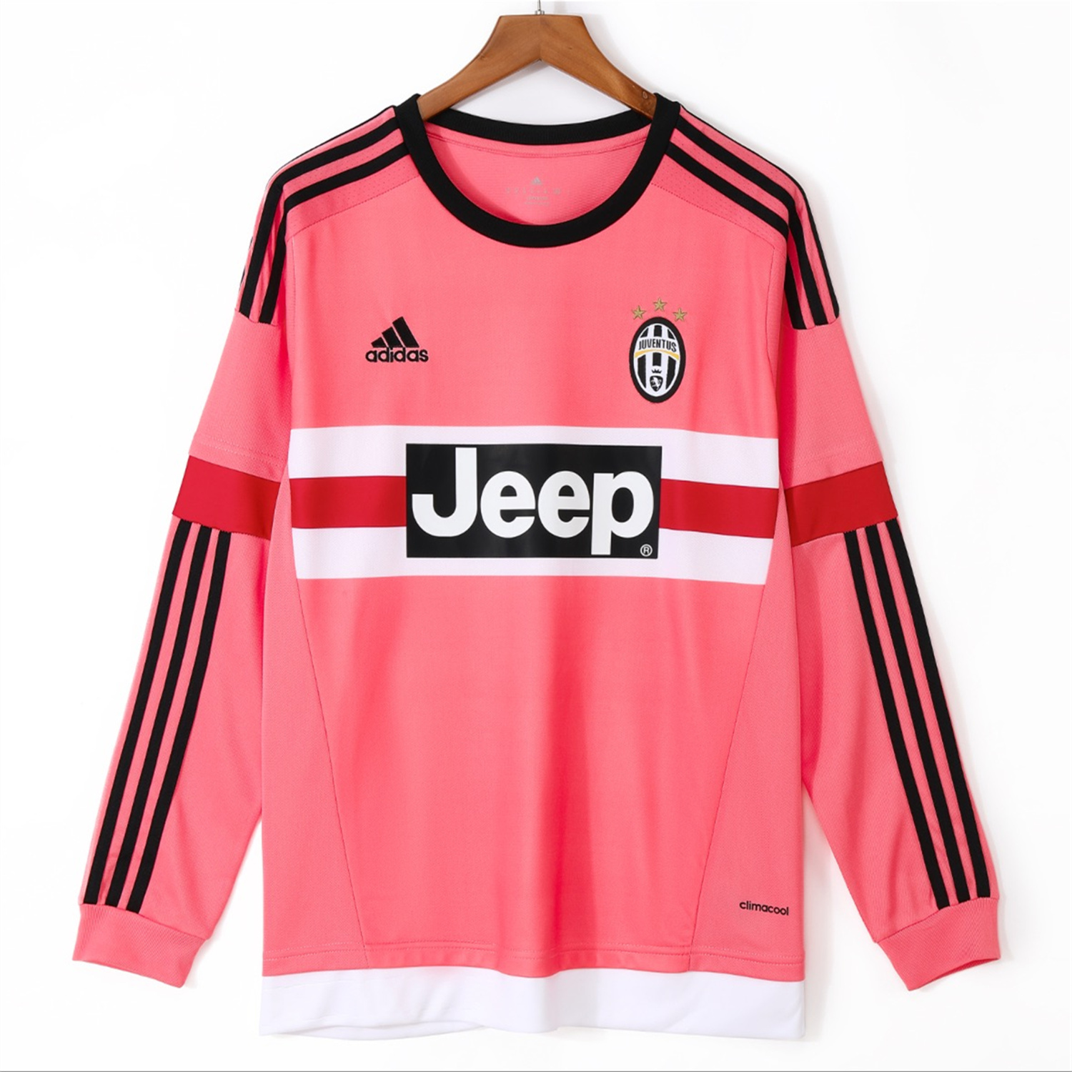 Retro Juventus 2015-16 Away Long Sleeves Jersey - UnitedFutballJersey
