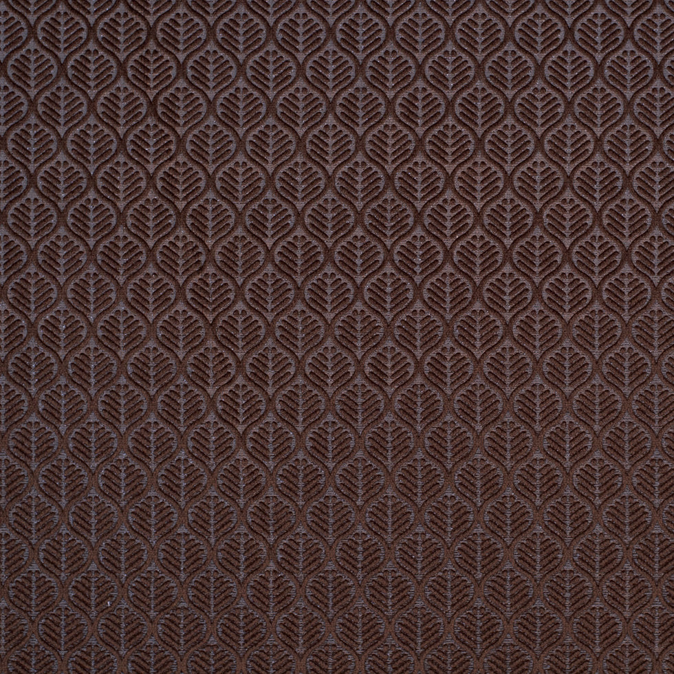 Brown Geometric Cut Velvet - Joann Fabrics