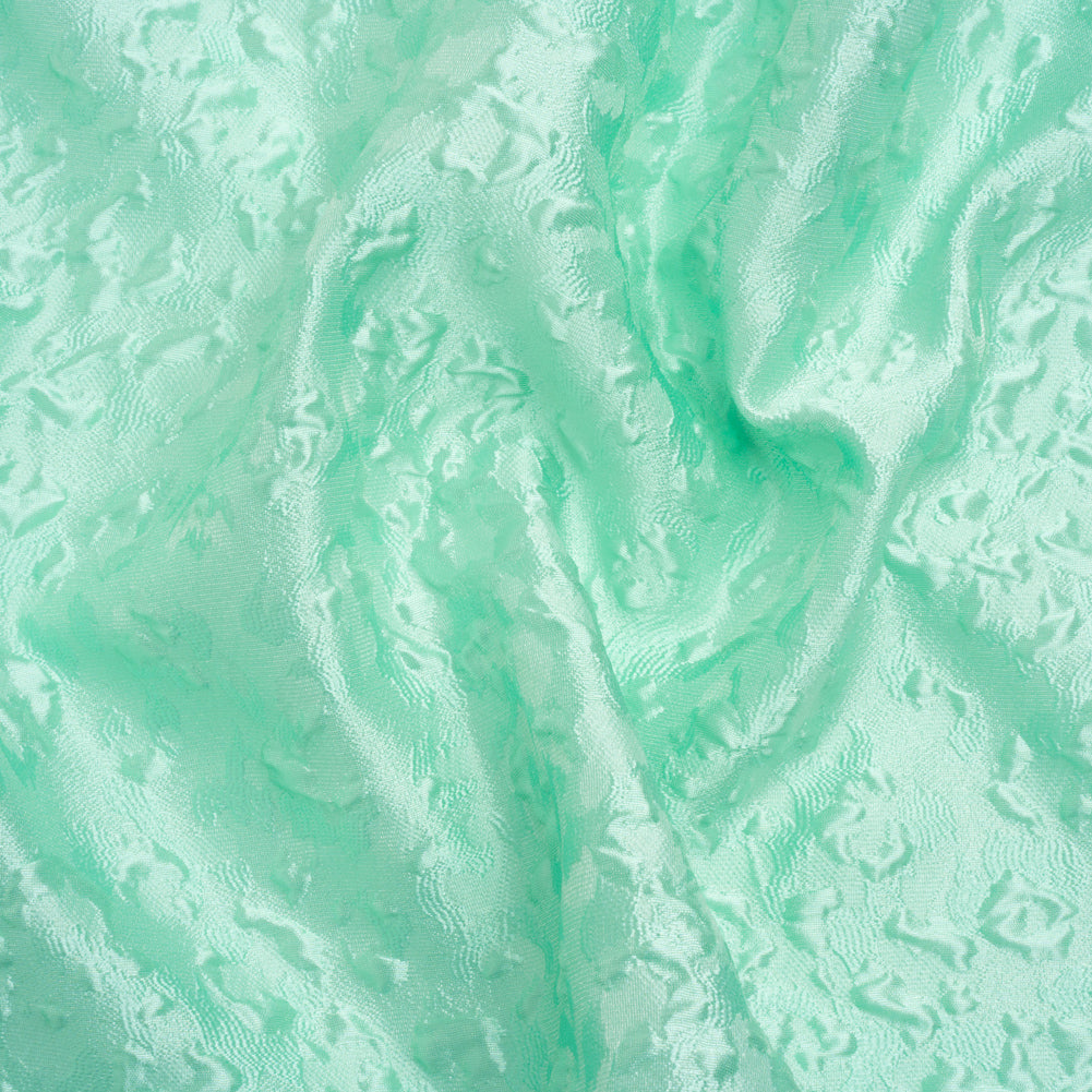 Luminous Seafoam Wild Spots Lightweight Luxury Brocade - Joann Fabrics