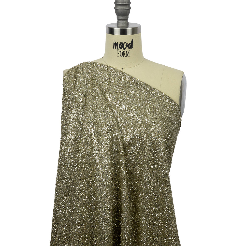 Double Faced Glitter Tulle - Champagne - Gala Collection - Joann Fabrics