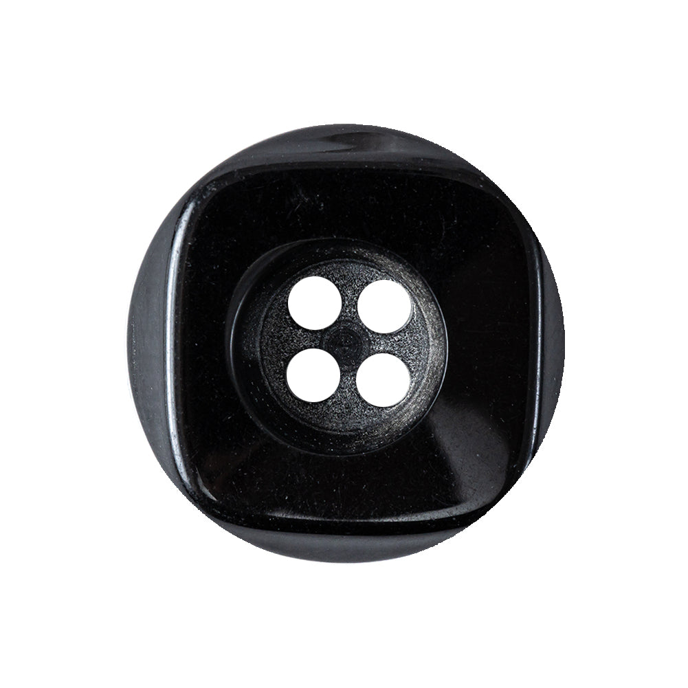 Black Deep-Set 4-Hole Plastic Button - 40L/25.5mm - Joann Fabrics