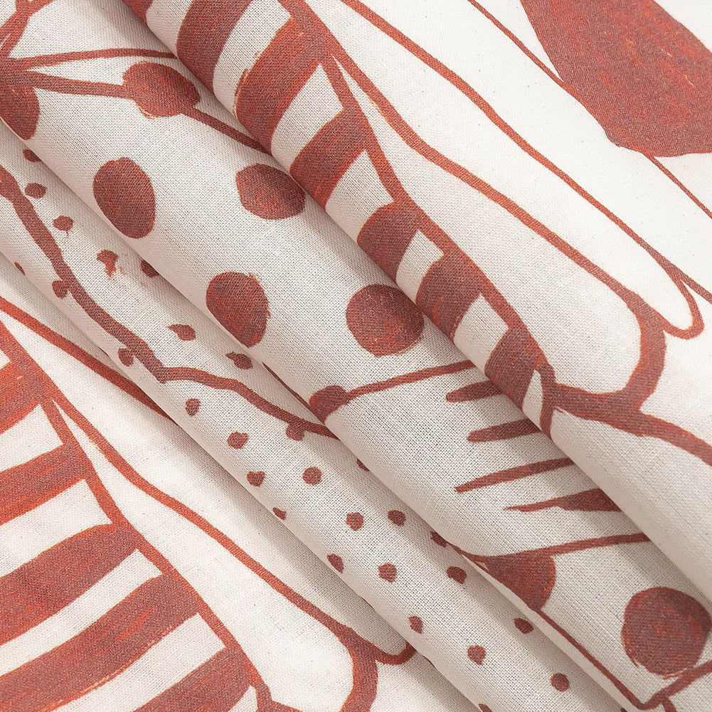 Cotton Voile - Pink and White Women - Cameo Print - Mood Exclusive Viso Collection - Joann Fabrics