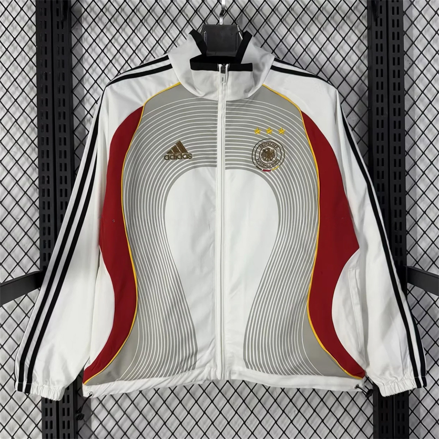 Germany 2026 Windbreaker Jacket - White - UnitedFutballJersey