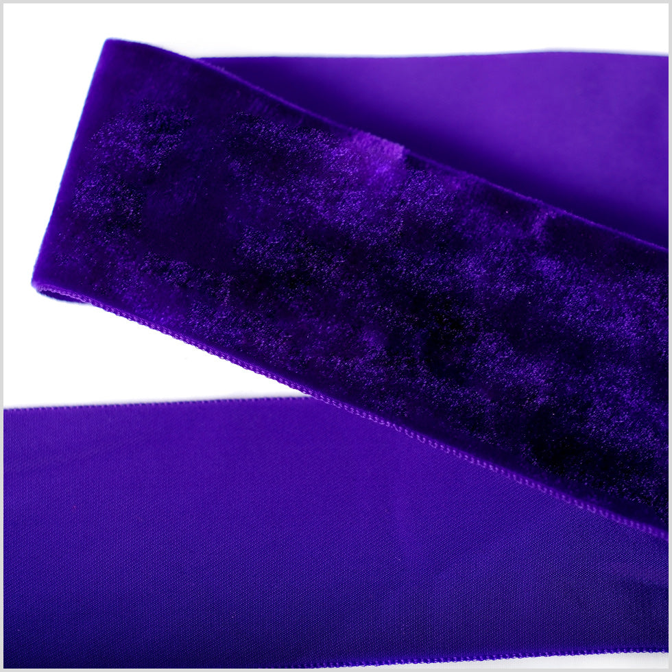 Single Faced Velvet Ribbon Made in Italy - 2