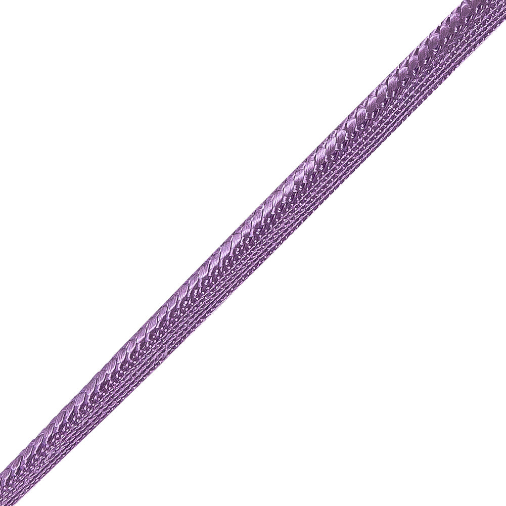 Purple Braided Cord with Lip - 0.25