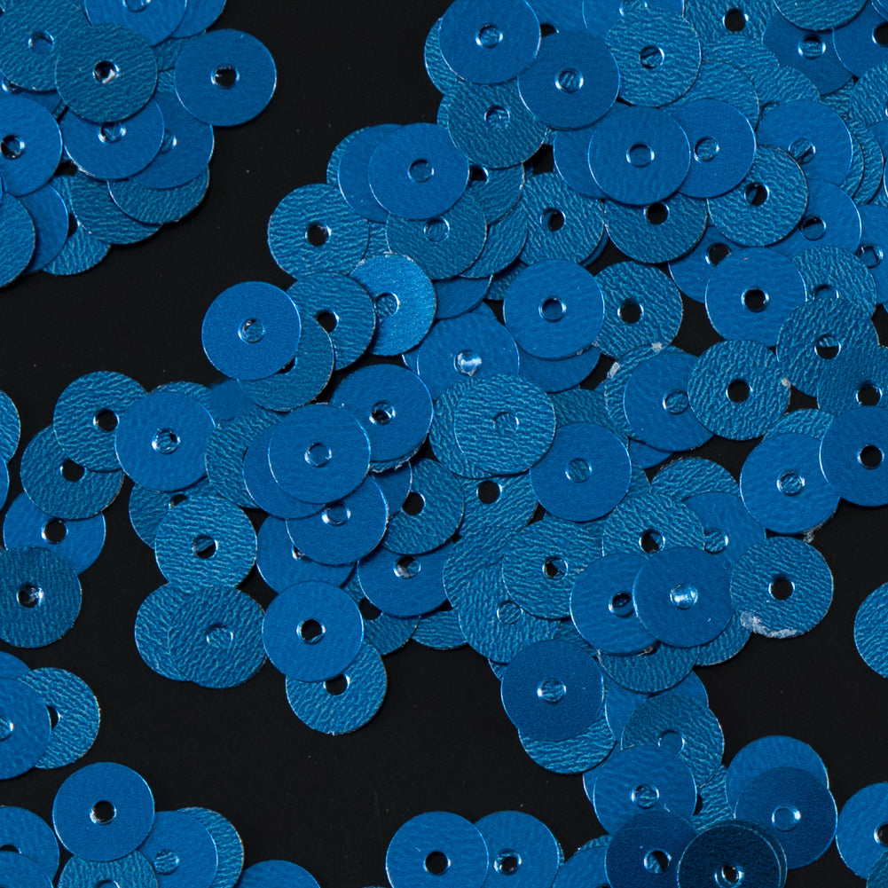 Bag of Blue Dull-Bright Loose Sequins - 5mm - Joann Fabrics