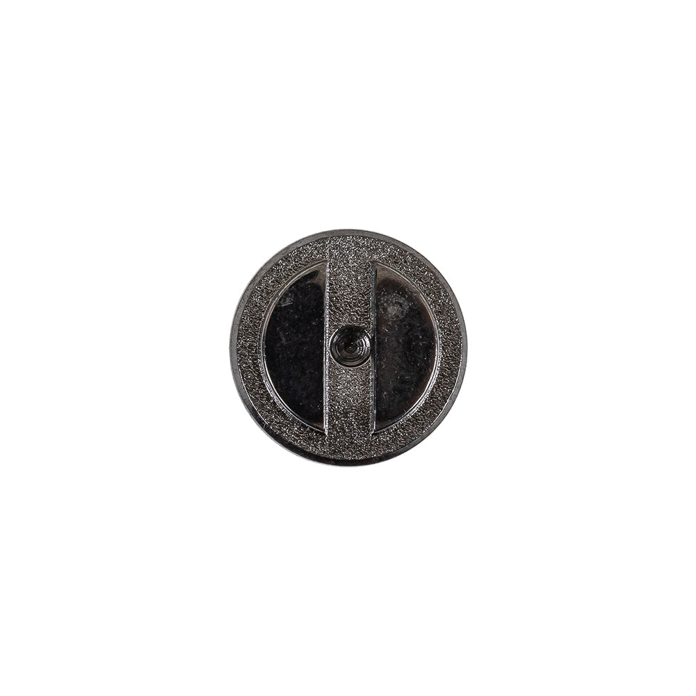Gunmetal Gray Metallic Screw Head Shank Back Plastic Button - 20L/12.5mm - Joann Fabrics