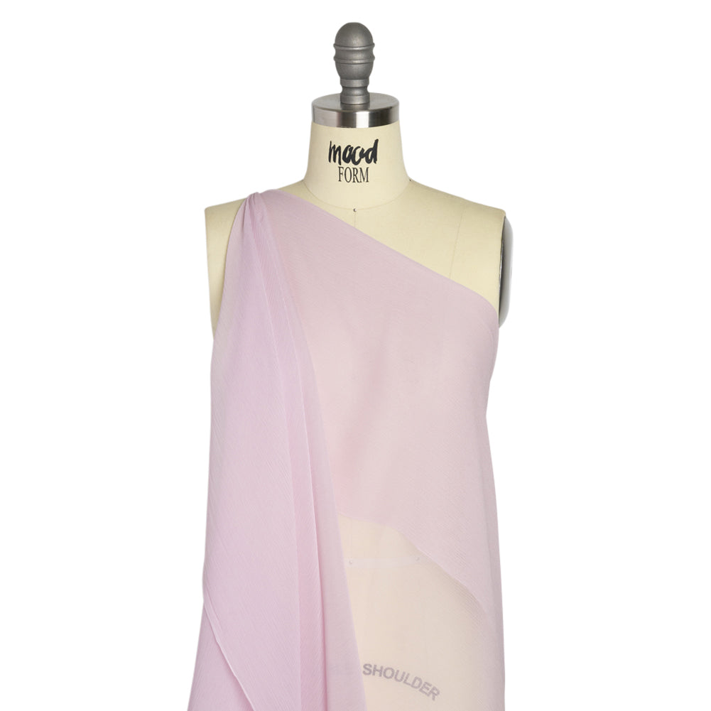 Crinkled Silk Chiffon - Lavender Fog - Premium Collection - Joann Fabrics