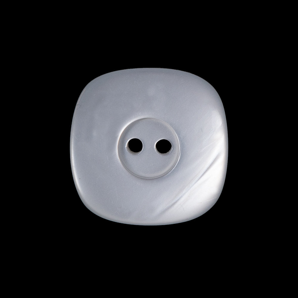 Light Silver Luminous Plastic Two-Hole Button - 36L/23mm - Joann Fabrics