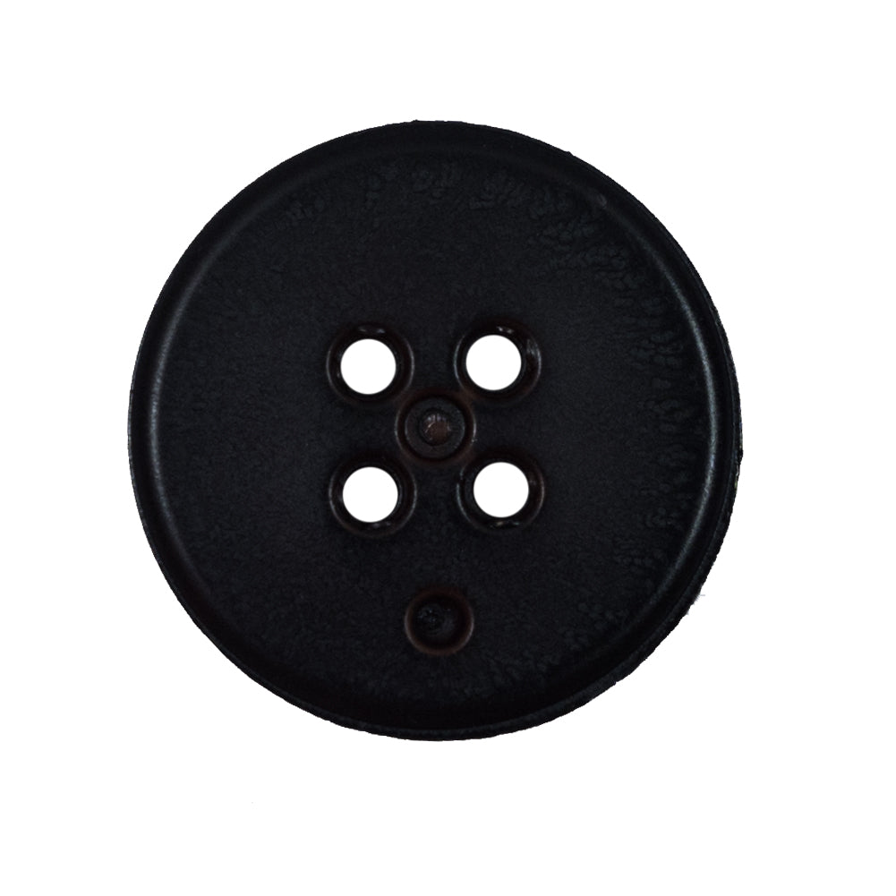 Italian Brown Textured 4-Hole Plastic Button - 44L/28mm - Joann Fabrics