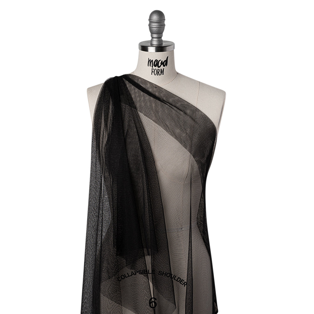 Polyester Mesh - Black - Designer Deadstock - Joann Fabrics