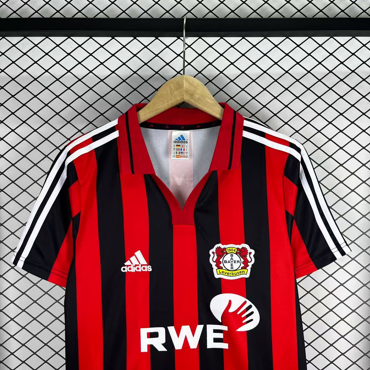 2001/2002 Retro Leverkusen Home Football Jersey 1:1 Thai Quality 01