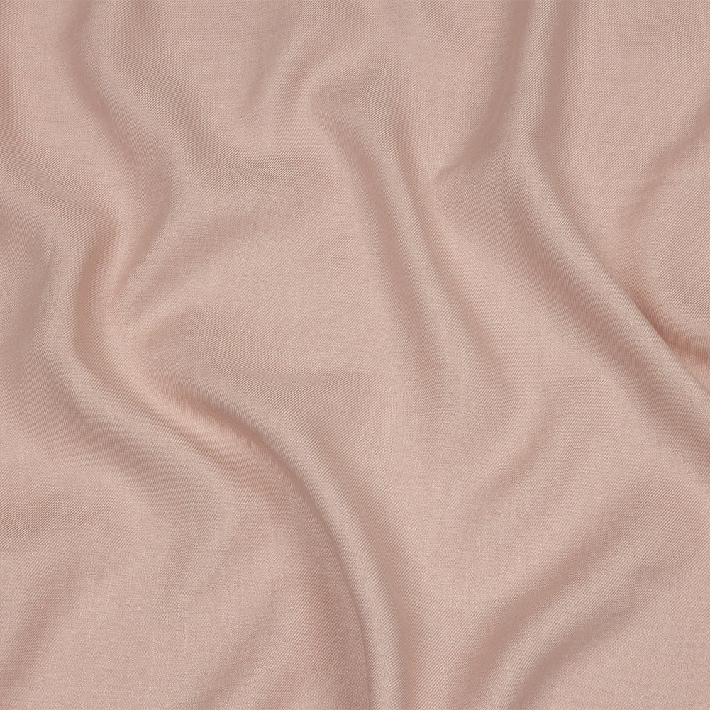 Famous Australian Designer Dusty Pink Stretch Linen and Viscose Twill Suiting - Joann Fabrics