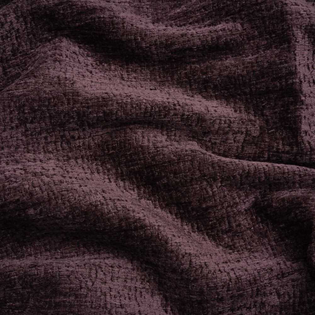 Textured Upholstery Chenille - Plum - Odie Collection - Joann Fabrics