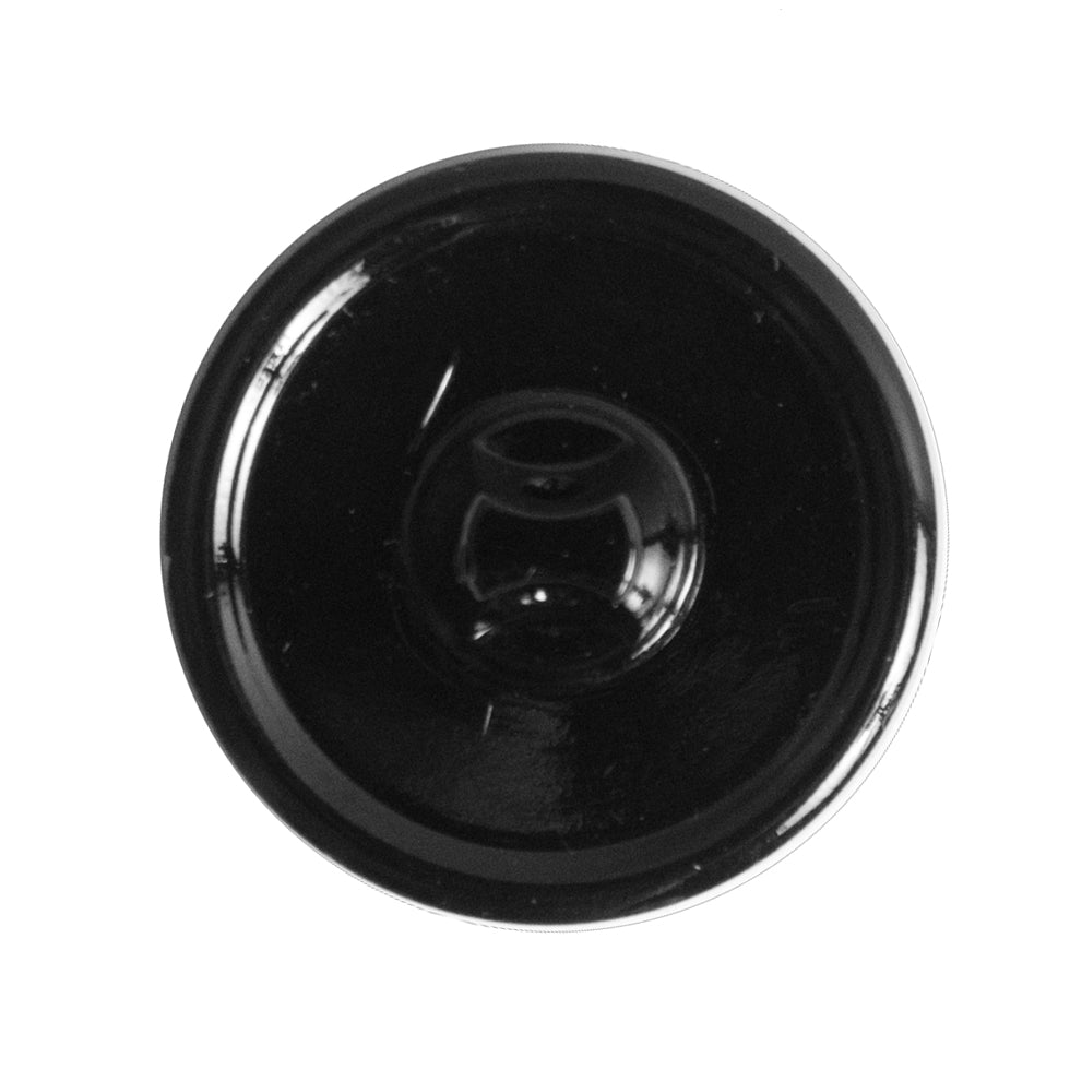 Black Glass Button - 40L/25.5mm - Joann Fabrics