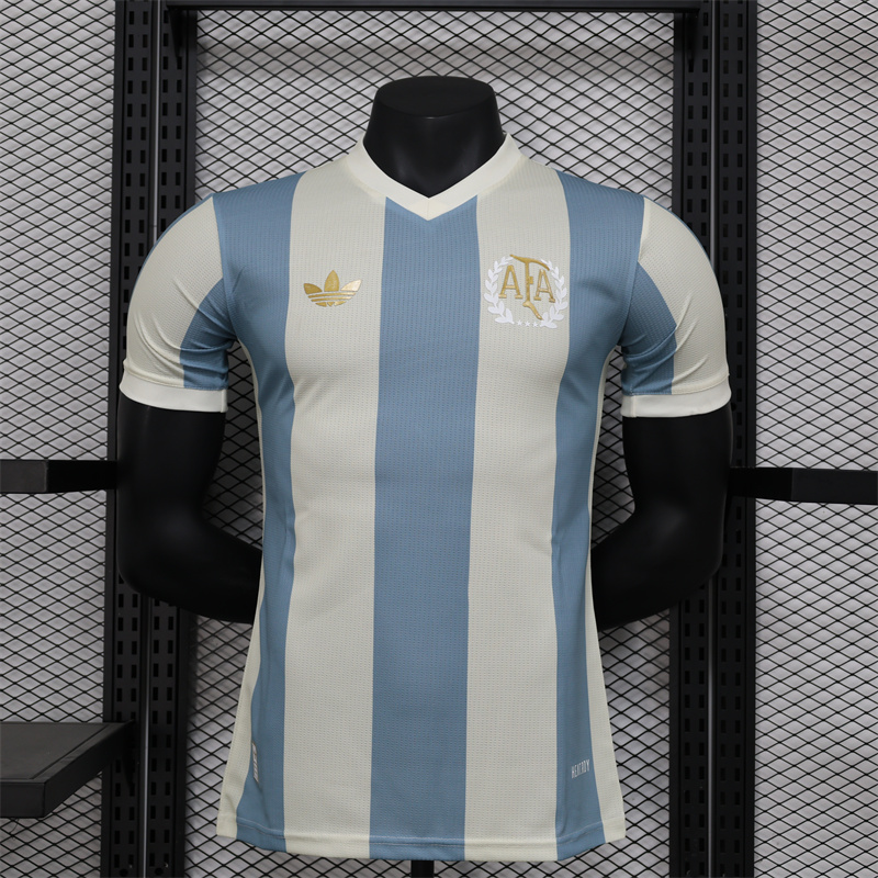 2024/2025 Player Version Argentina 50th Anniversary Special Edition Jersey 1:1 Thai Quality