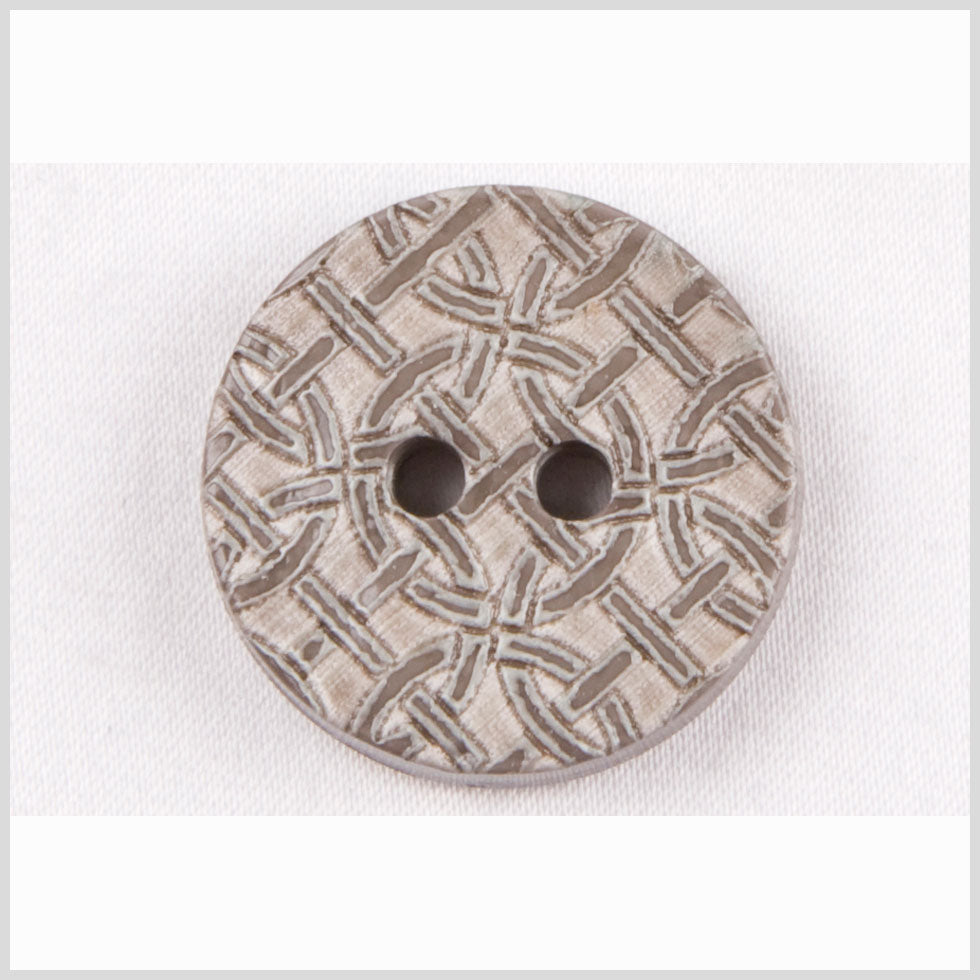 Gray Celtic Plastic Button - 28L/18mm - Joann Fabrics