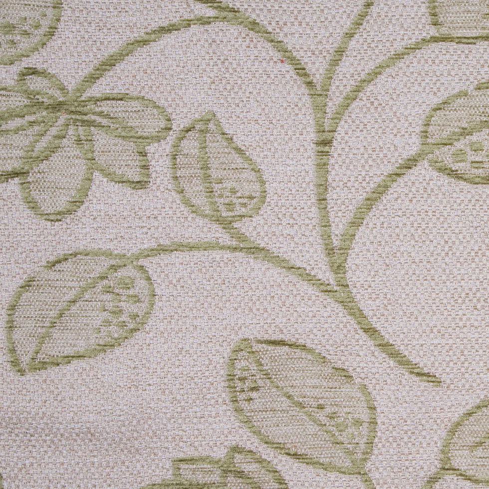 Beige/Olive Floral Chenille - Joann Fabrics