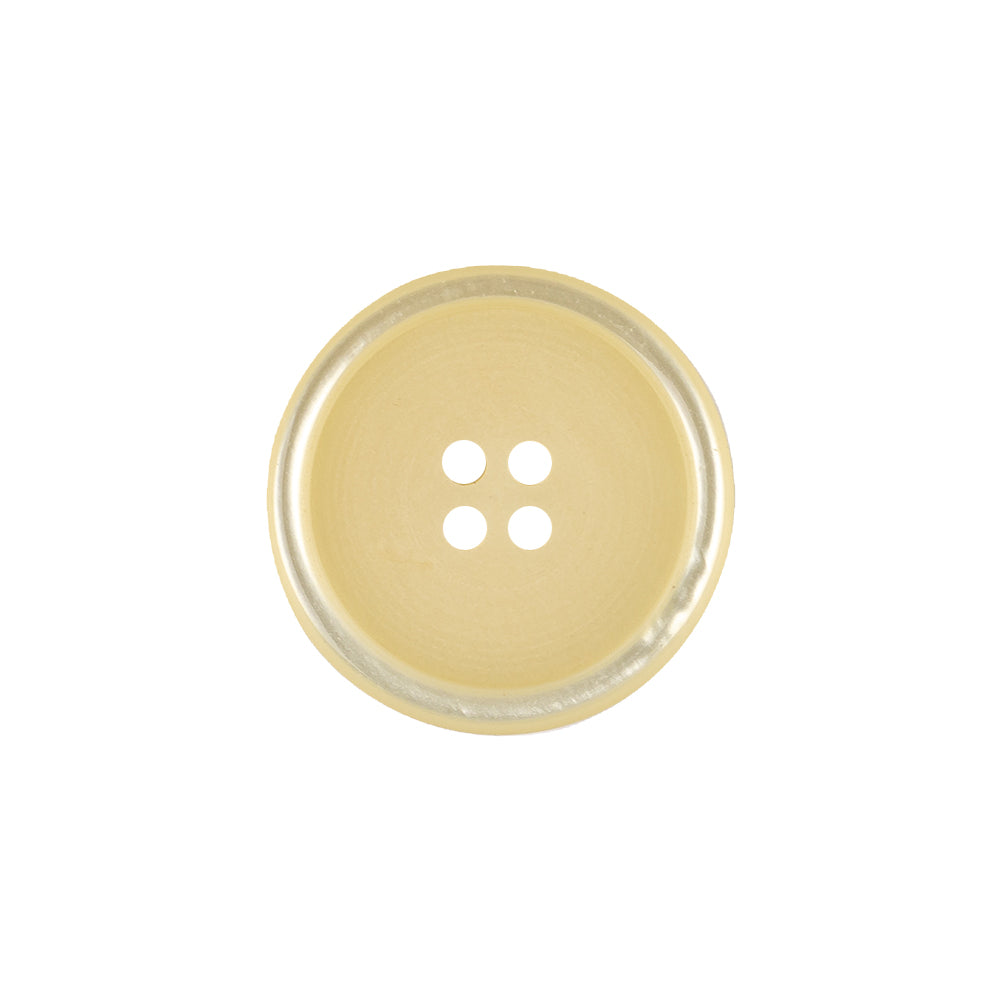 Chardonnay Shiny and Matte Shallow Plate 4-Hole Plastic Button - 32L/20mm - Joann Fabrics