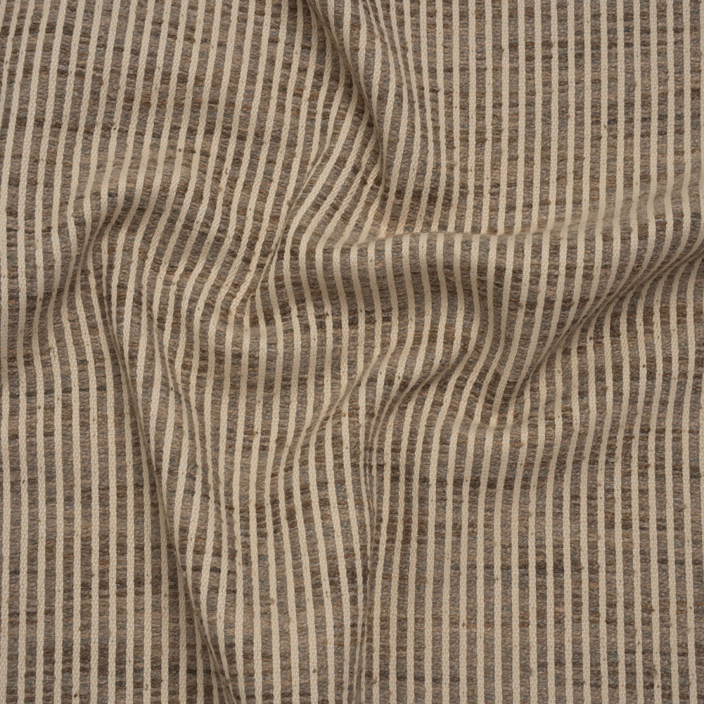 Polyester Boucle Woven - Fawn Stripes - British Imported - Joann Fabrics