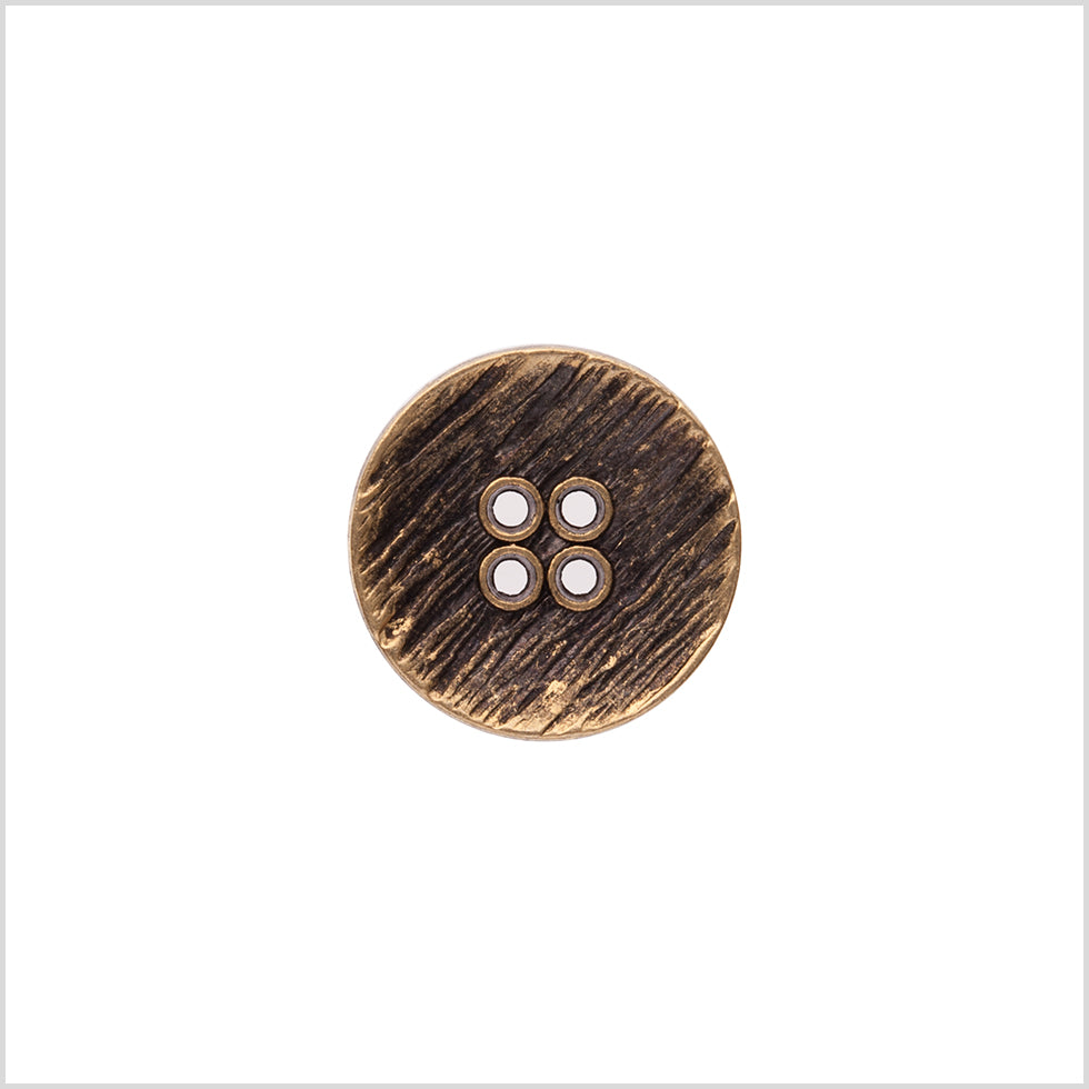 Italian Gold Zamac Embossed Button - 32L/20mm - Joann Fabrics