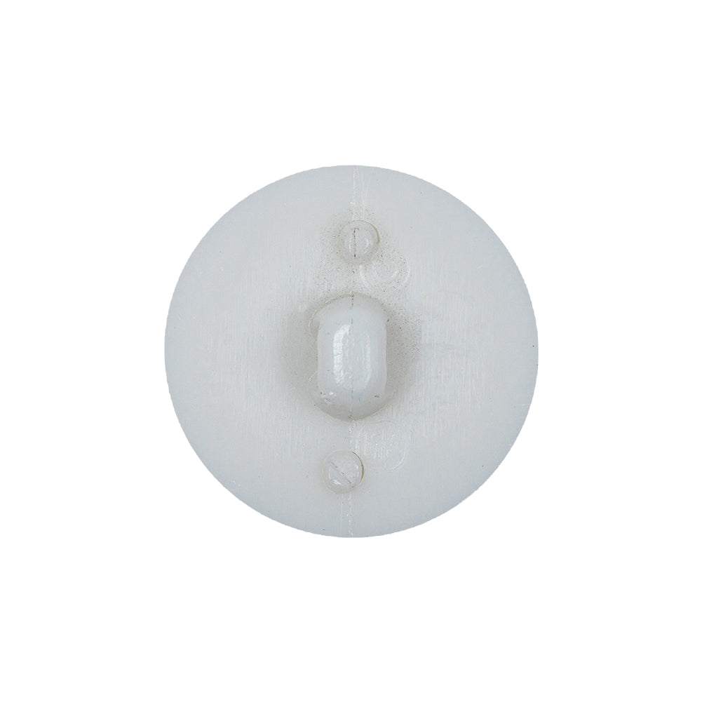 White Matte and Shiny Shank Back Plastic Button - 36L/23mm - Joann Fabrics