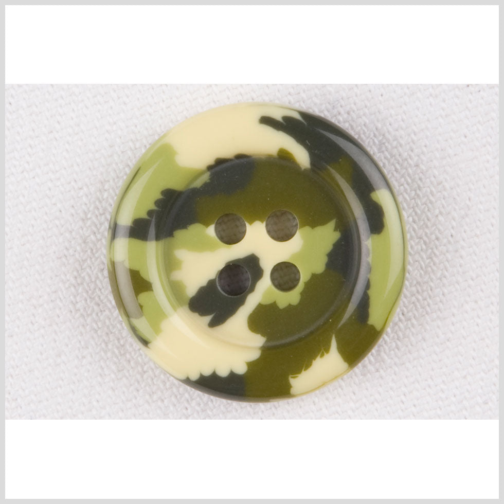 Camoflauge 4-Hole Plastic Button - 40L/25.5mm - Joann Fabrics