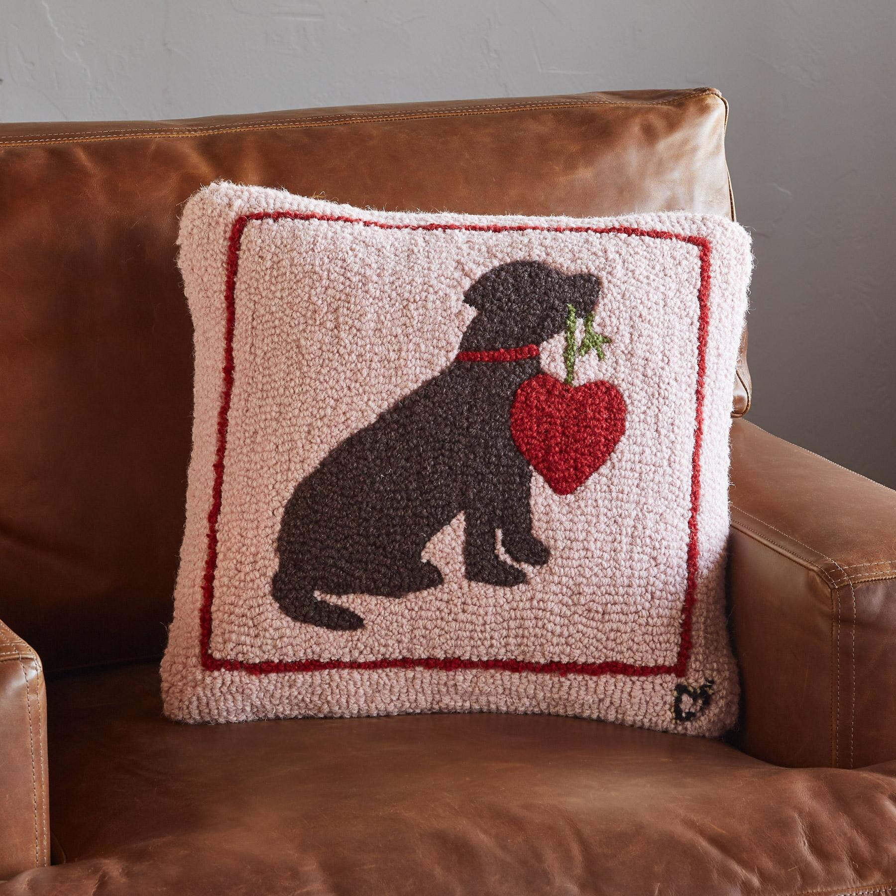 Heart On A String Pillow - Blair Catalog
