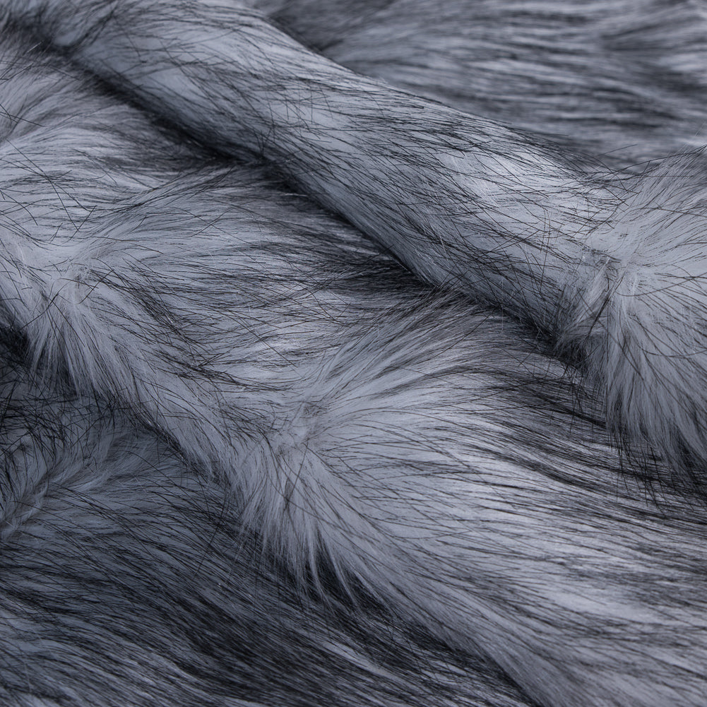 Black and White Long Haired Faux Fur - Joann Fabrics