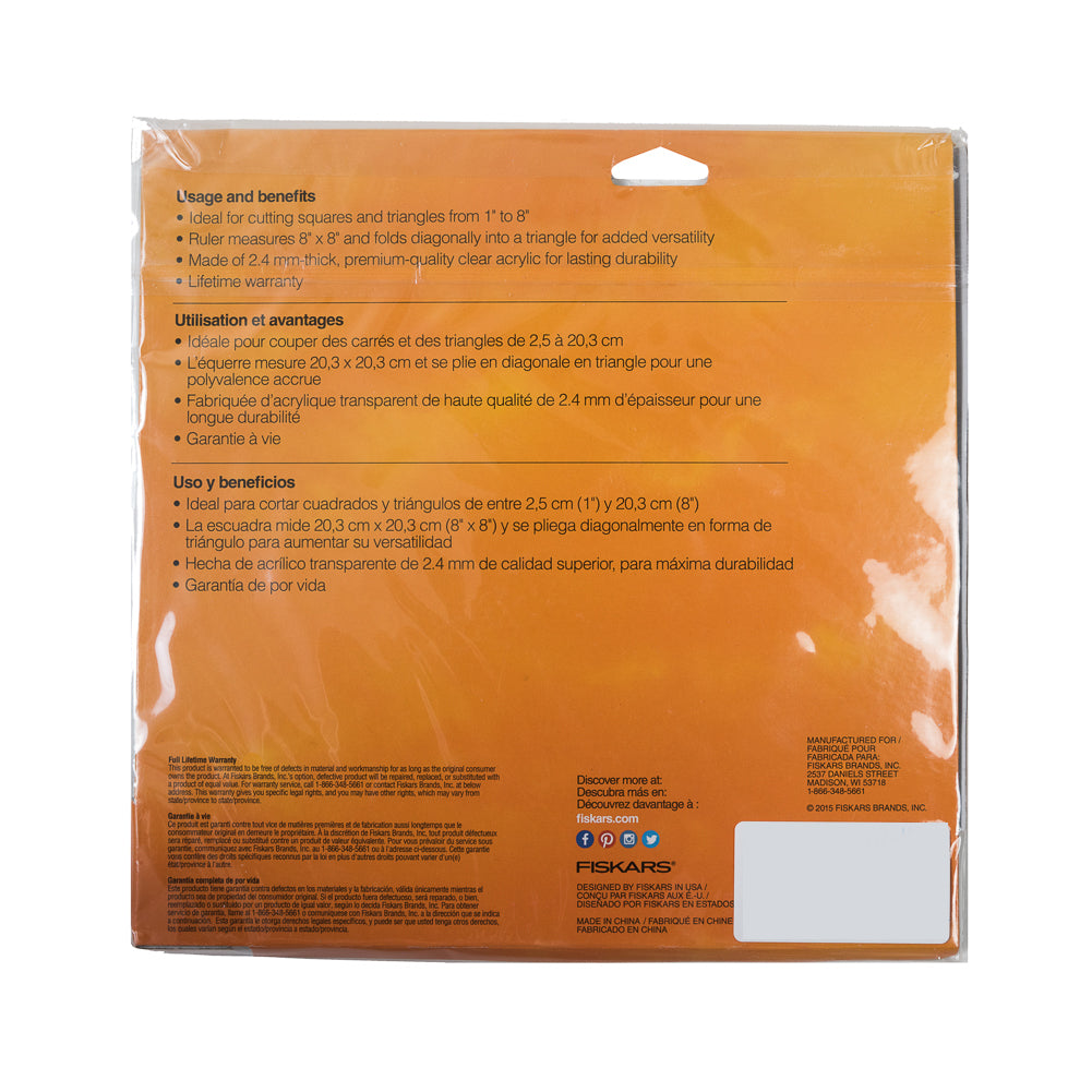 Fiskars Diagonal Folding Ruler - 8