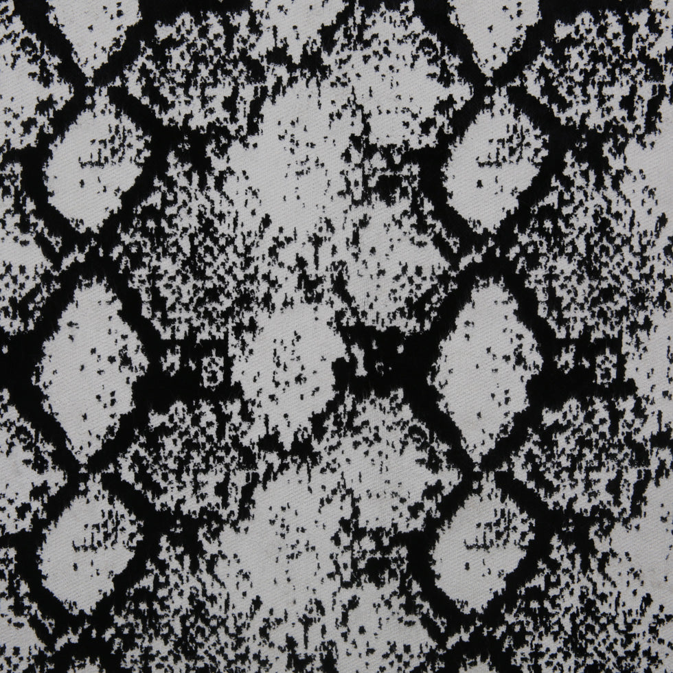 Jet Black Python Polyester-Rayon Velvet - Joann Fabrics