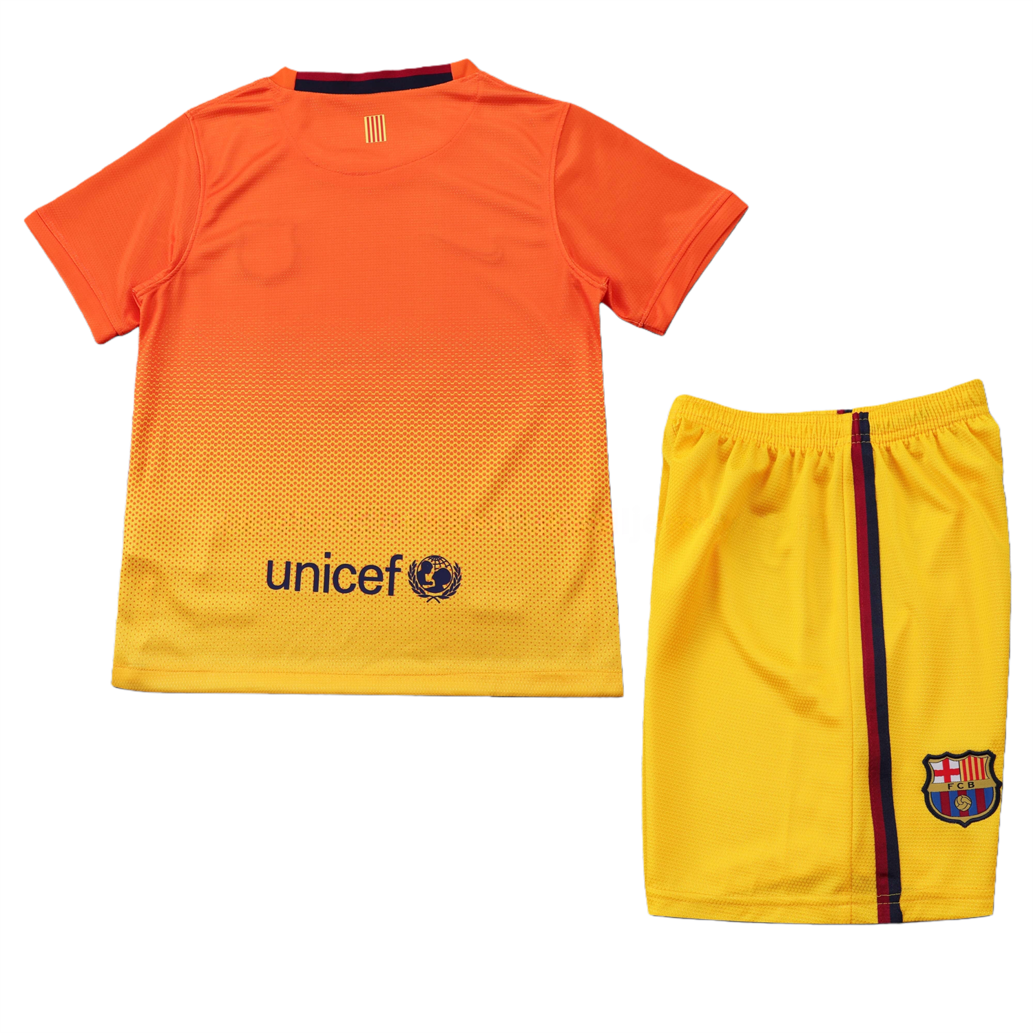 Retro Barcelona 2012-13 Away Kids Kit - UnitedFutballJersey
