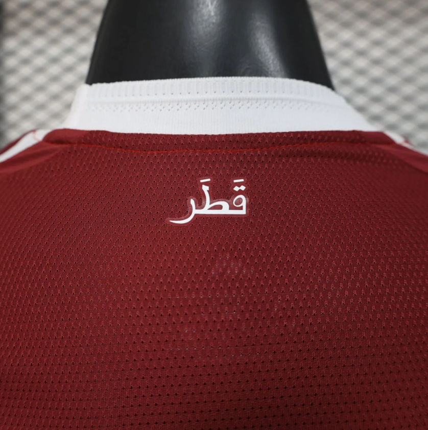 2026 Player Version Qatar National Team Home Football Shirt 1:1 Thai Quality
