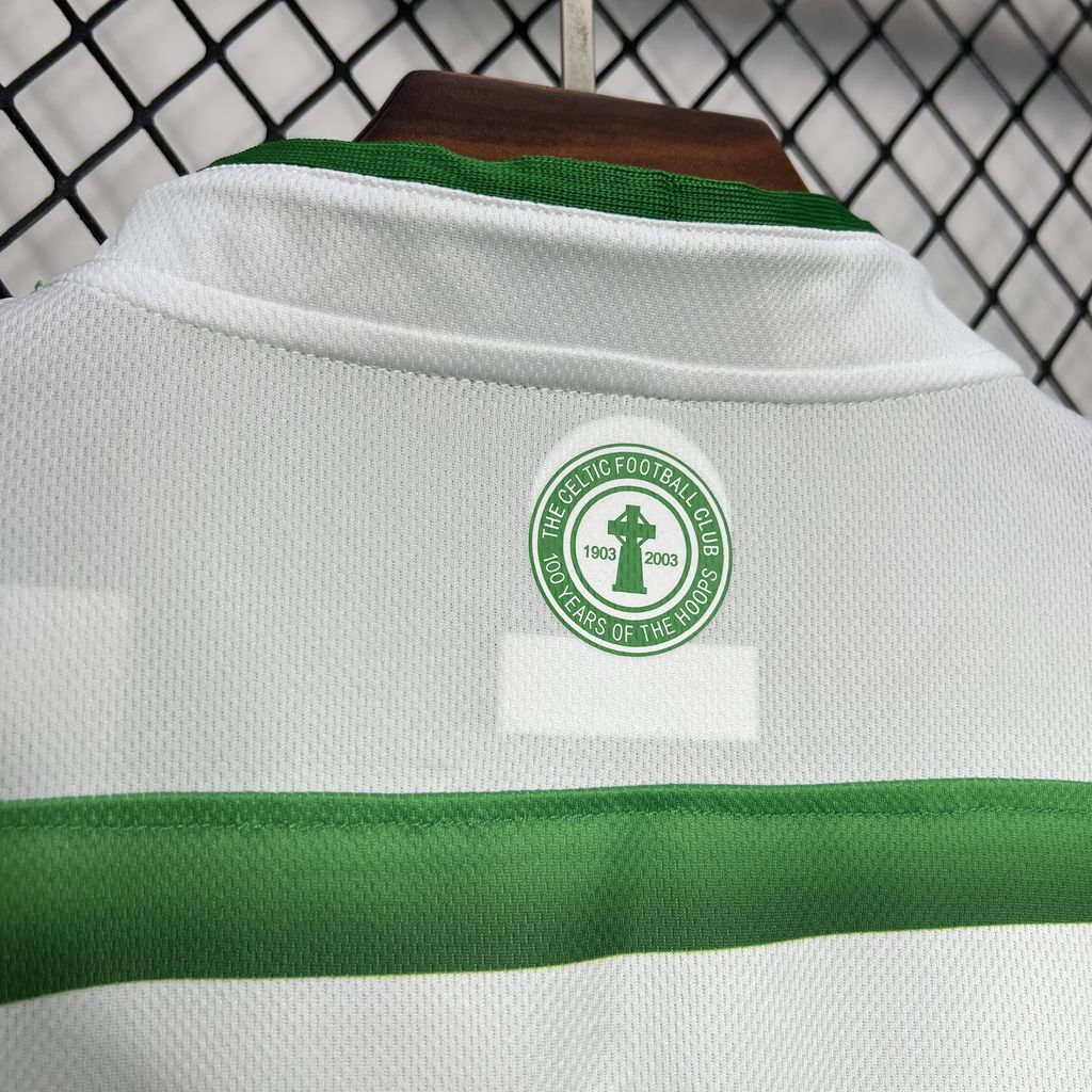 2003/2004 Retro Celtic Home Football Shirt 1:1 Thai Quality