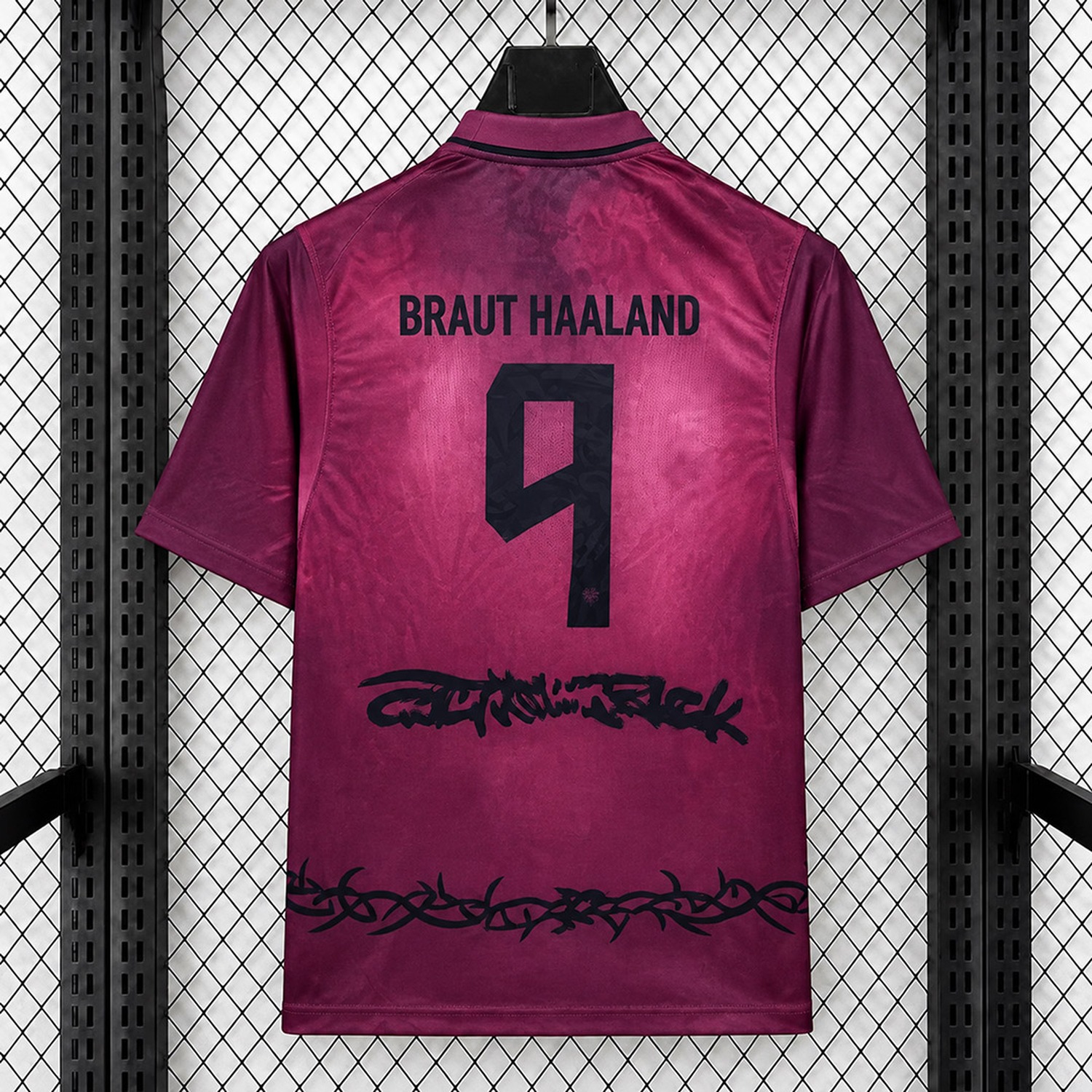 Norway 2026 x Travis Scott Cactus Jack Total 90 Haaland Burgundy Special Jersey - Fans Version - UnitedFutballJersey