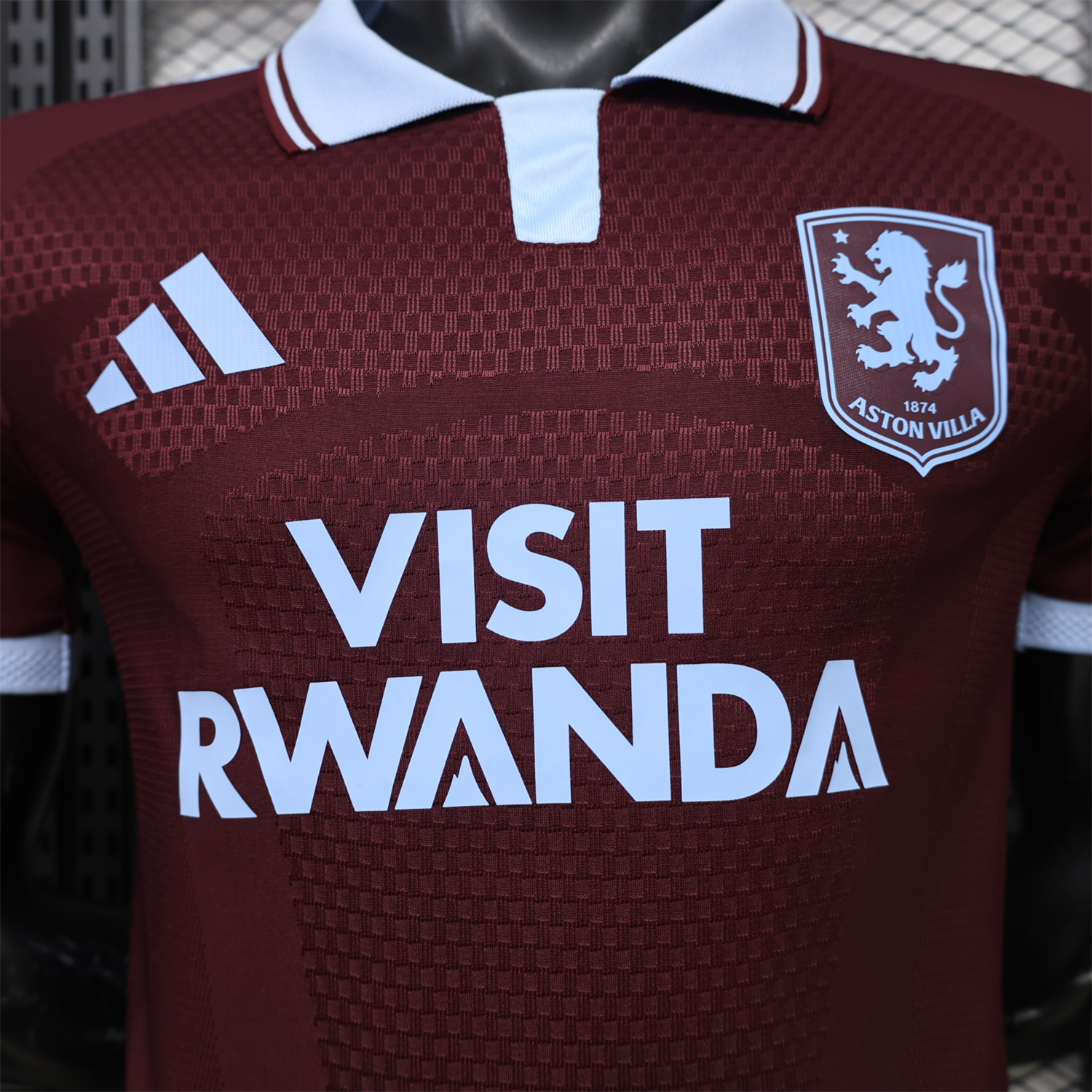 Aston Villa 26-27 Home JerseyWith Sponsors - Player Version - UnitedFutballJersey