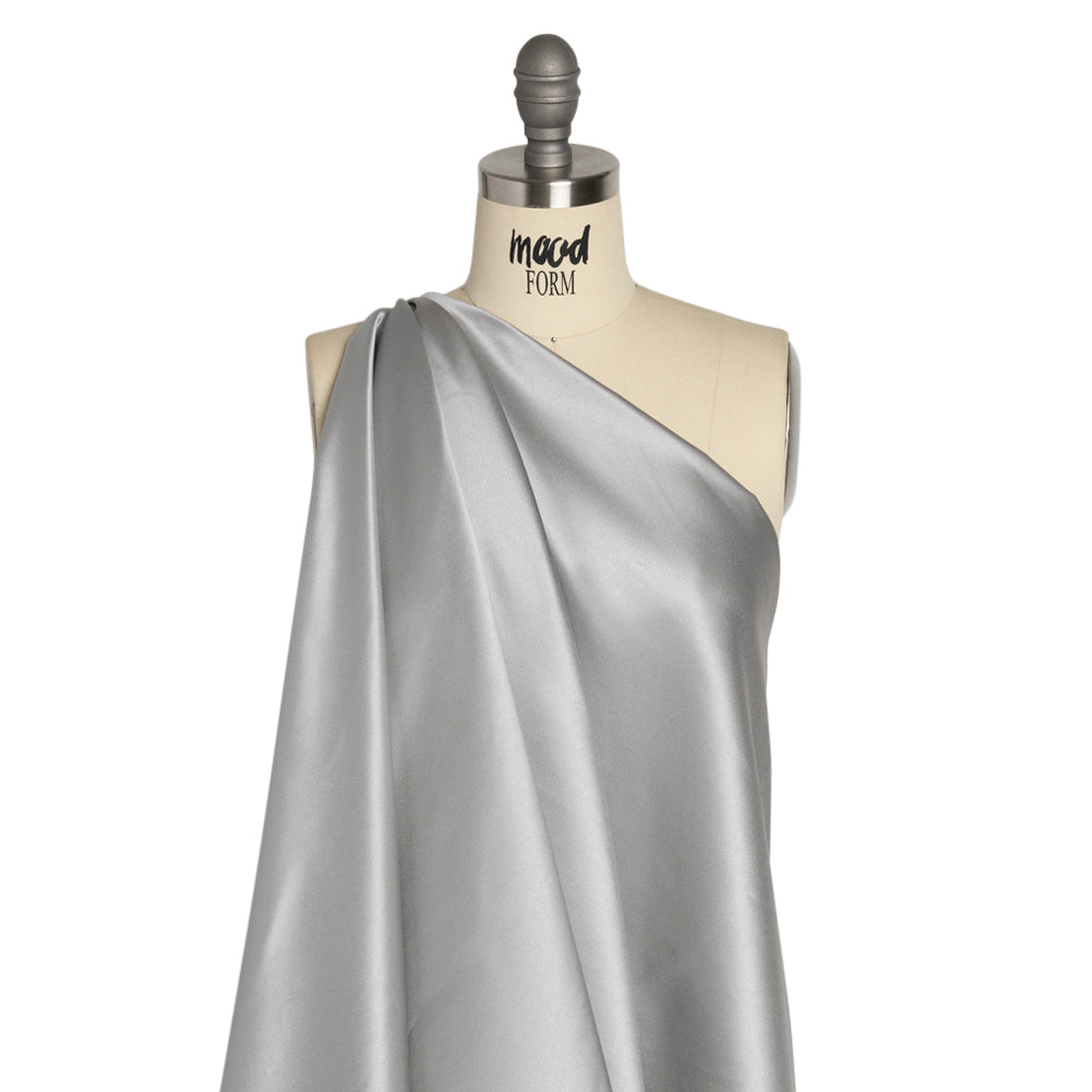 Premium Polyester Satin - Silver - Gavia Collection by Mood - Joann Fabrics