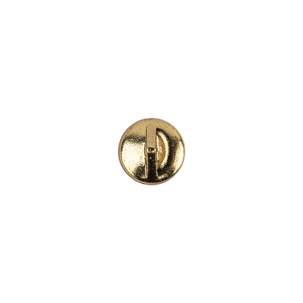 Vintage Swarovski Crystal AB Rhinestone and Gold Edged Self Back Button - 14L/9mm - Joann Fabrics
